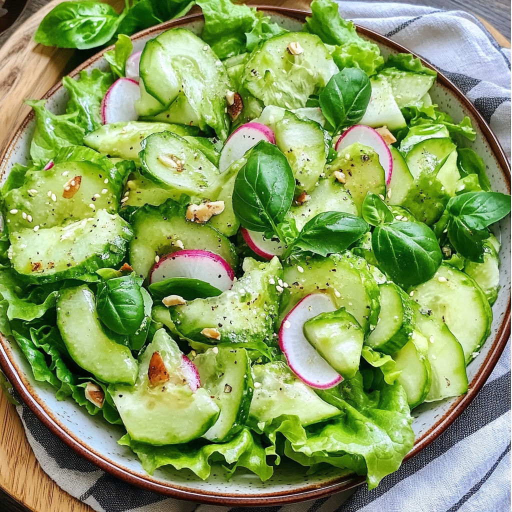 What is ensalada verde made of