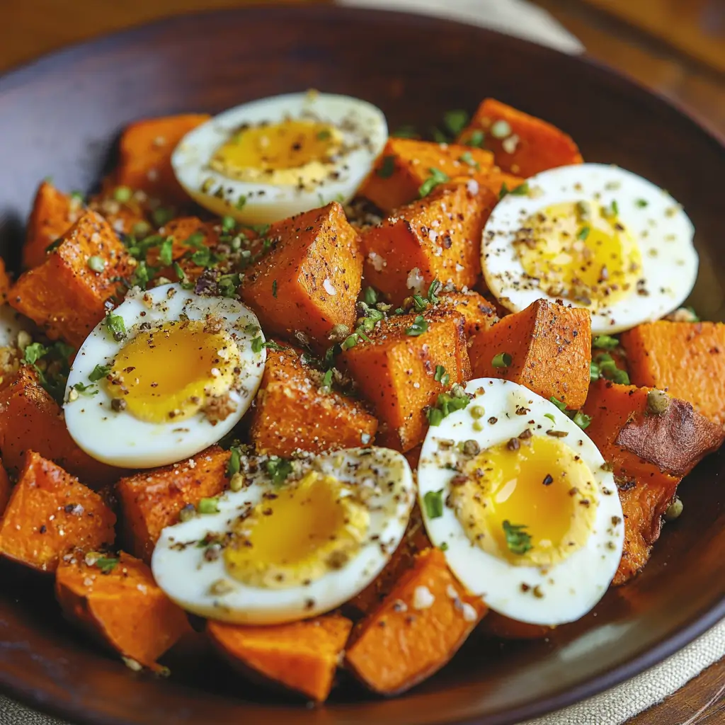 Why put eggs in sweet potatoes?